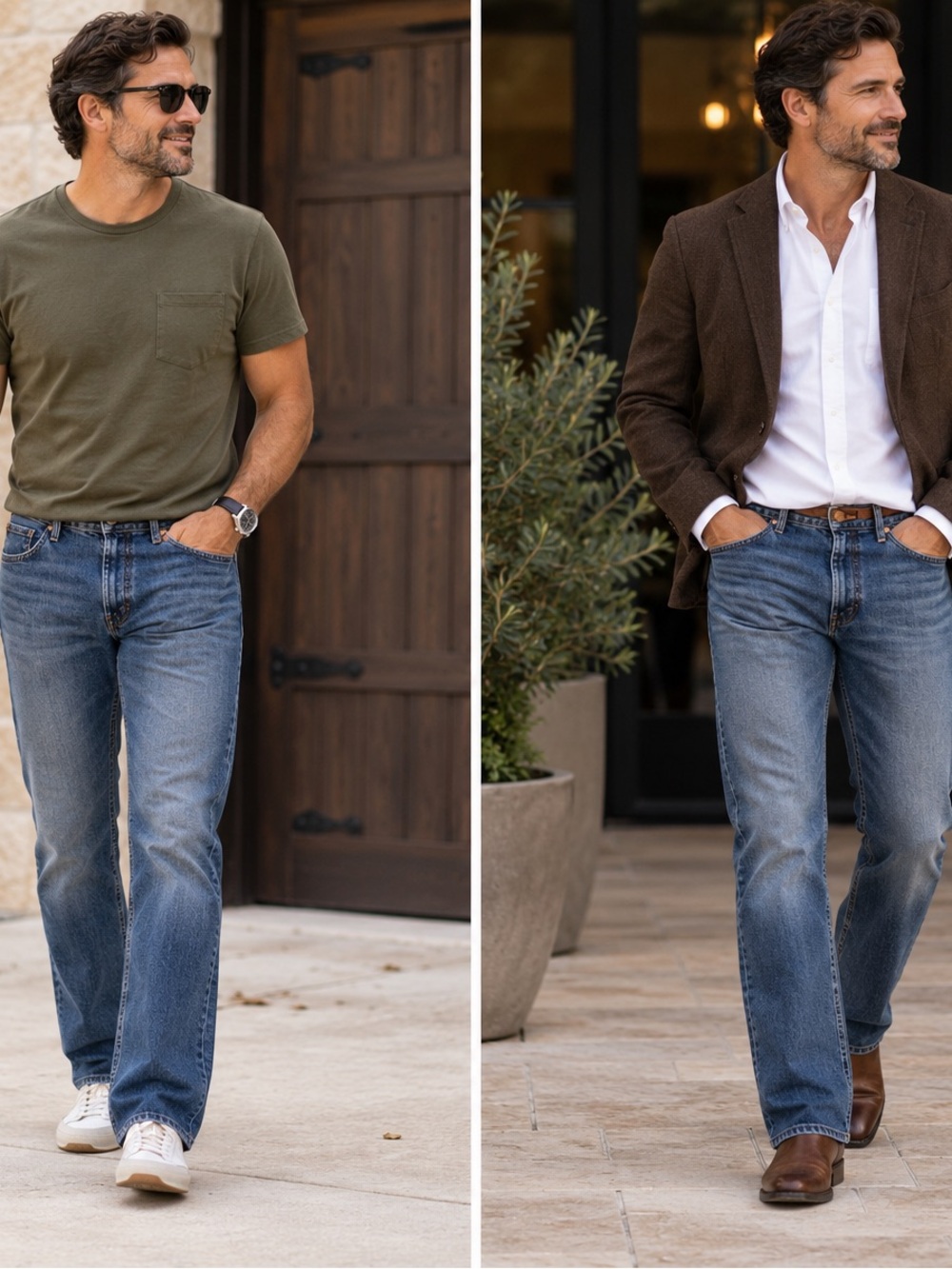 Men's Levi's 527 Classic Straight-Leg Blue Jeans